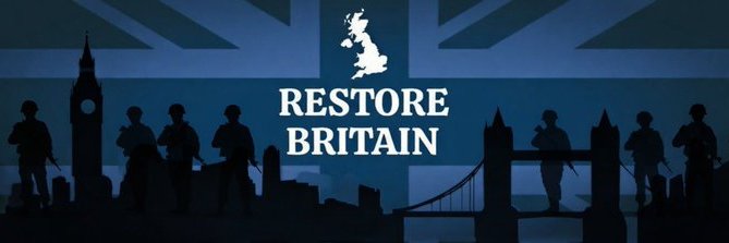 RestoreBritain 2029 banner
