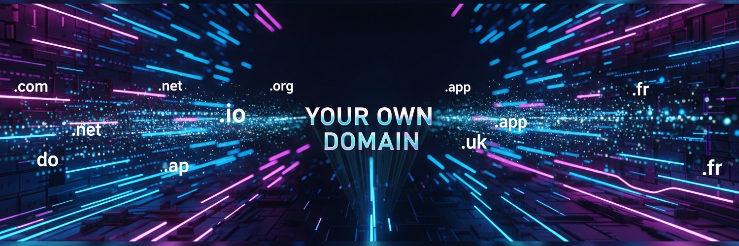 YourOwnDomain's profile banner image
