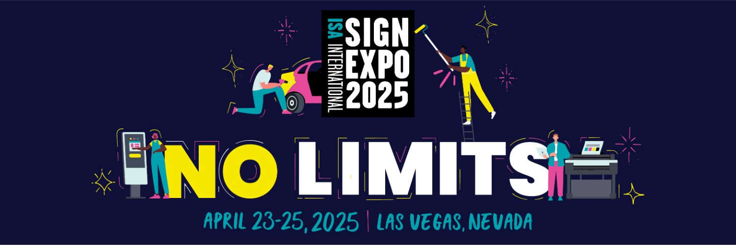 ISA Sign Expo banner