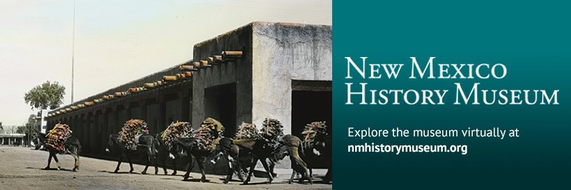 New Mexico History Museum banner