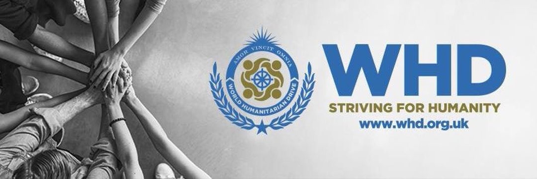 WORLD HUMANITARIAN DRIVE (WHD) banner