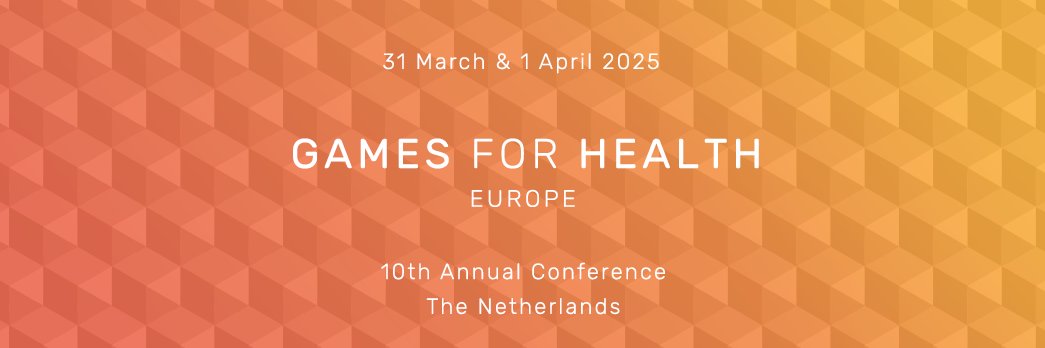 Games for Health Europe banner
