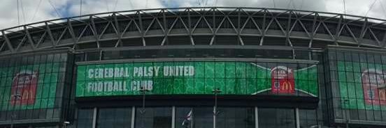 Cerebral Palsy United FC banner