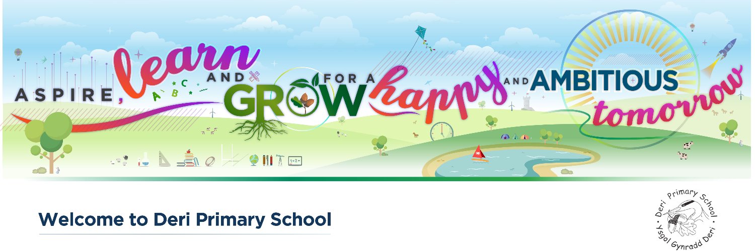 Deri Primary School banner