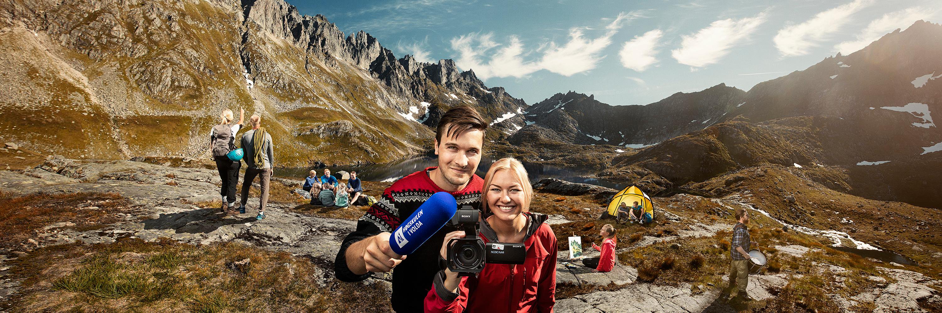 Høgskulen i Volda banner