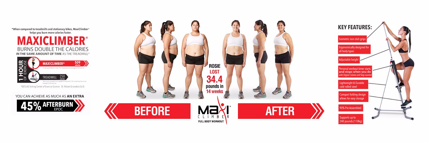 MaxiClimber banner