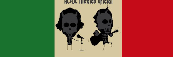 AC/DC México Oficial banner