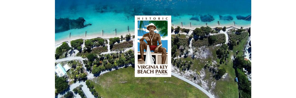 Historic Va.Key Beach Park banner