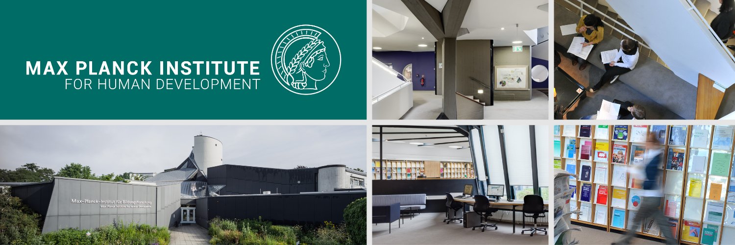 Max Planck Institute for Human Development's banner