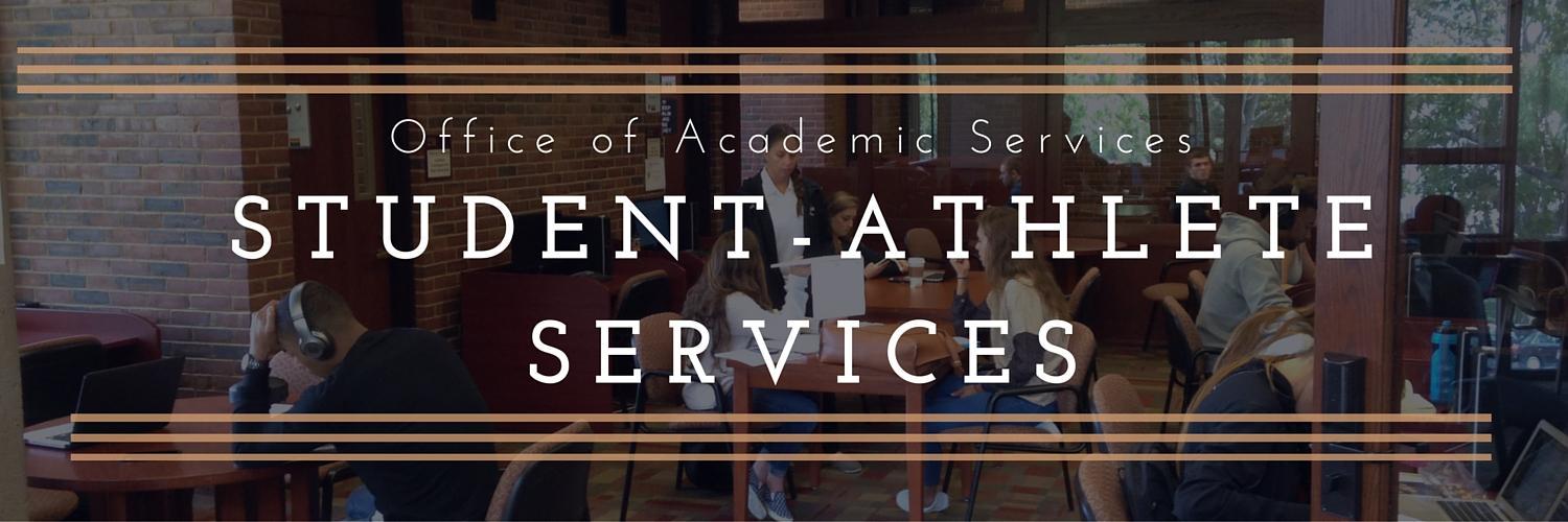 PC Friars Student Athlete Services banner