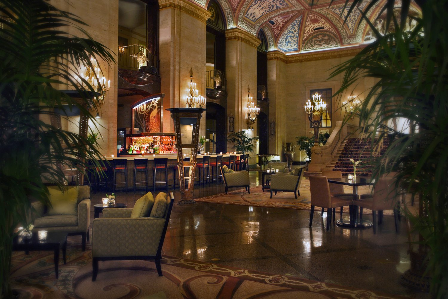 Palmer House Hilton banner