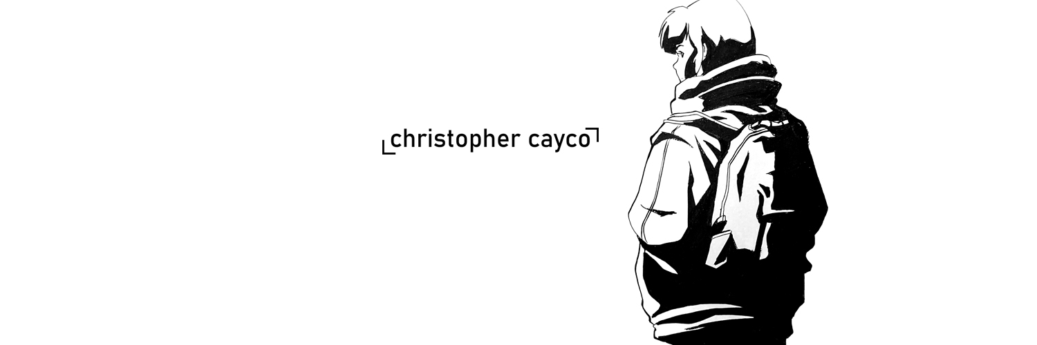 ⌞Christopher Cayco⌝ banner
