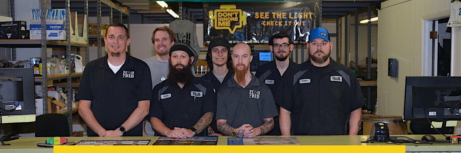 Fixitwithfred's profile banner image