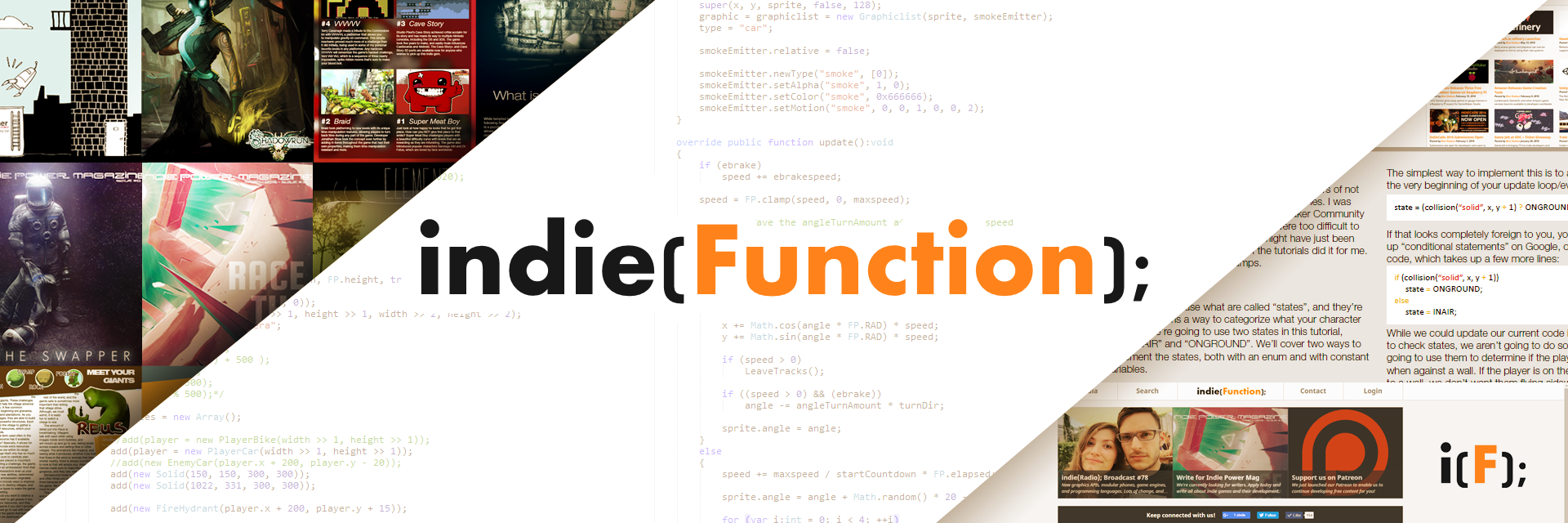 indieFunction's profile banner image