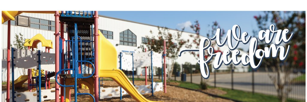 Freedom Christian banner