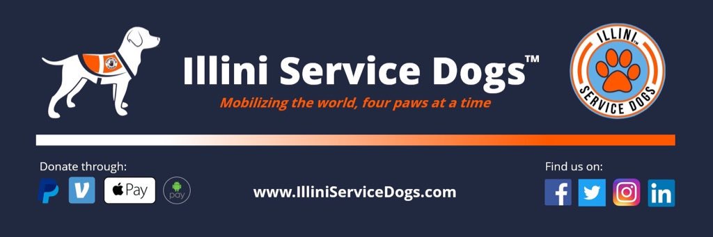 Illini Service Dogs banner
