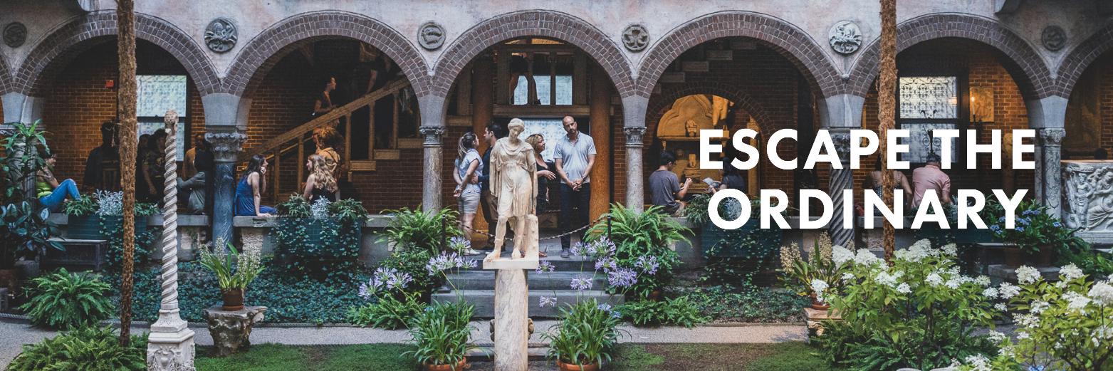 Gardner Museum banner