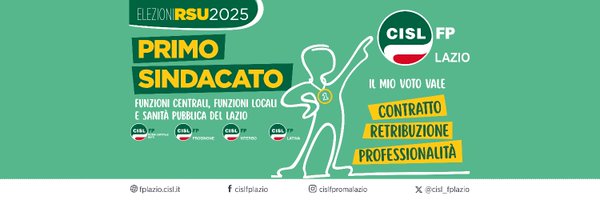 cisl_fplazio Profile Banner