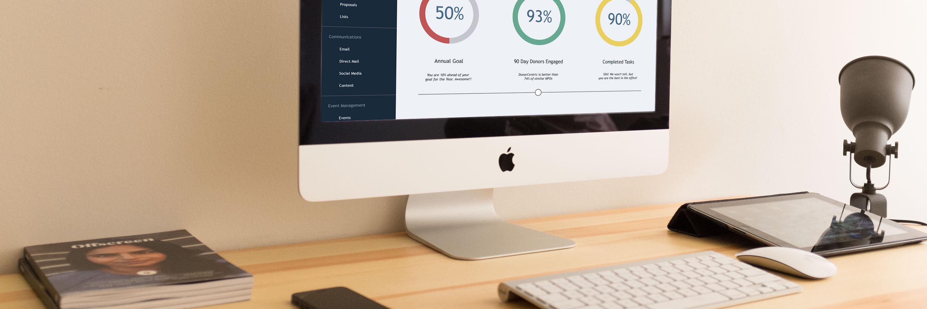 DonorCentric's profile banner image