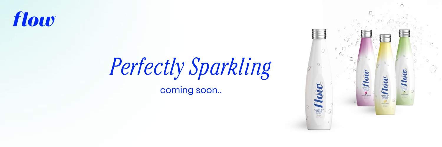 Flow Mineral Spring Water banner