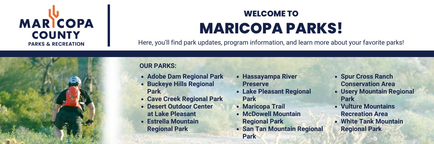 Maricopa County Parks banner