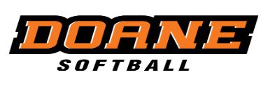 Doane Softball banner