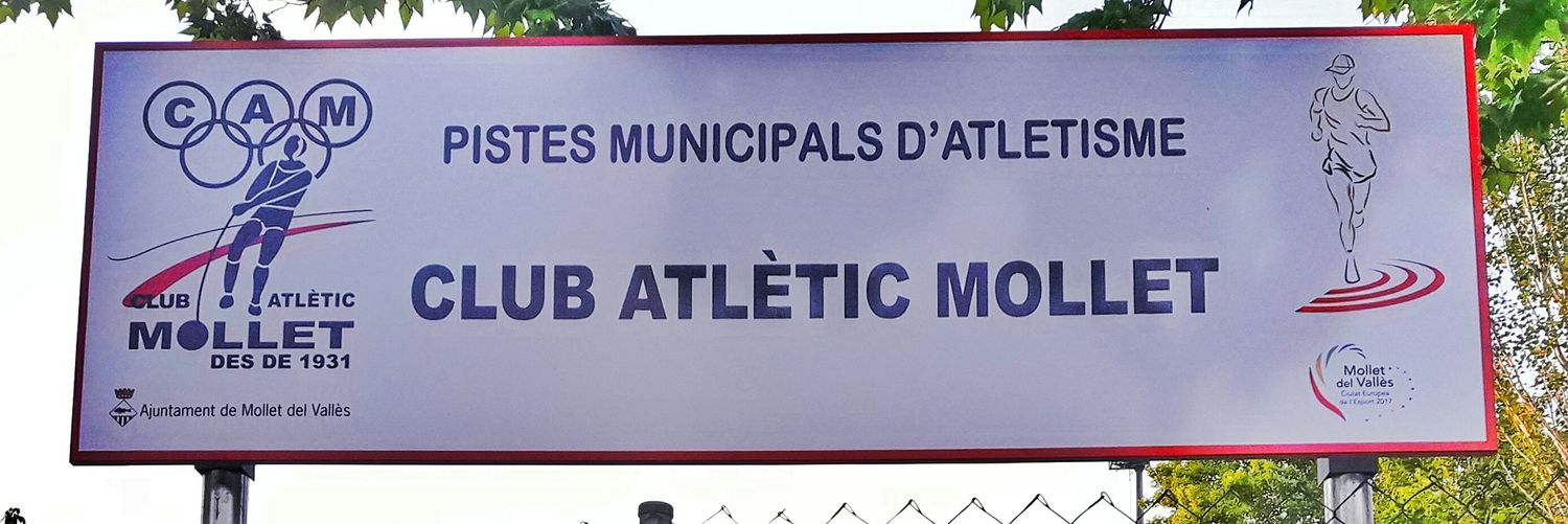 Club Atlètic Mollet banner