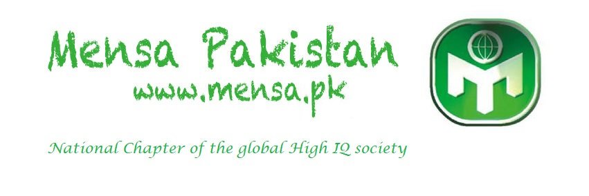 MENSA Pakistan banner