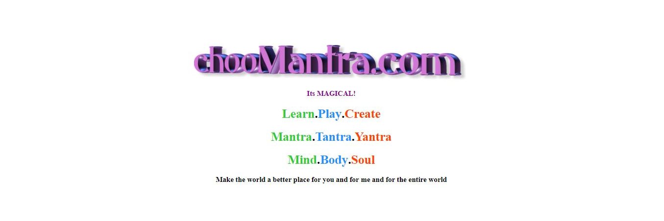 chooMantra's profile banner image
