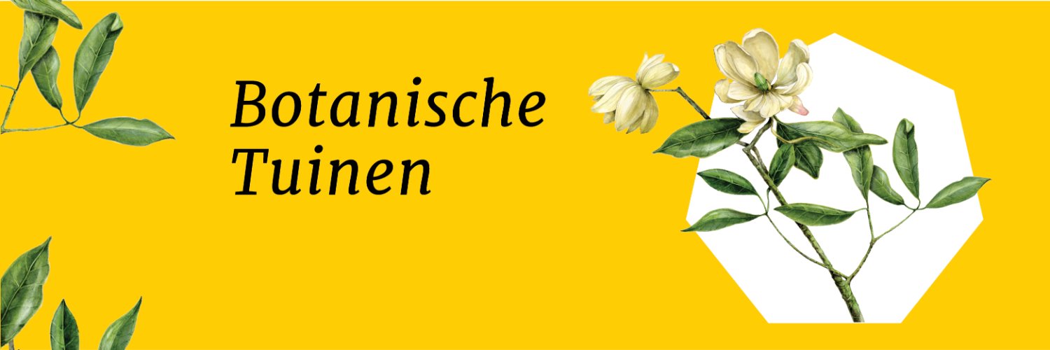 Botanische Tuinen UU banner