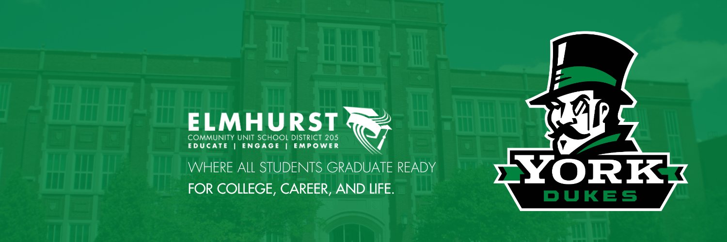 York High School banner