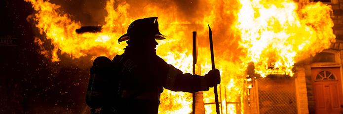 Metropolitan Baltimore Fire Emerald Society banner