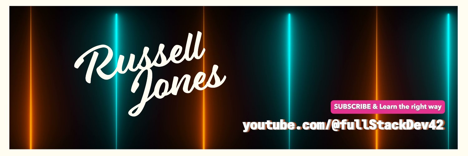 Russell Jones banner