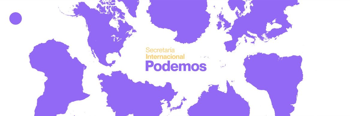 Podemos Internacional banner