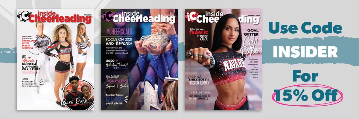 Inside Cheerleading banner