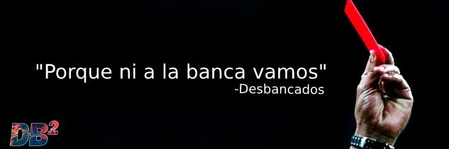 Desbancados's profile banner image