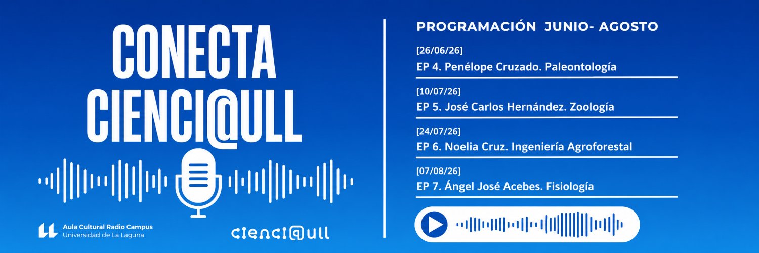 CienciaULL's profile banner image