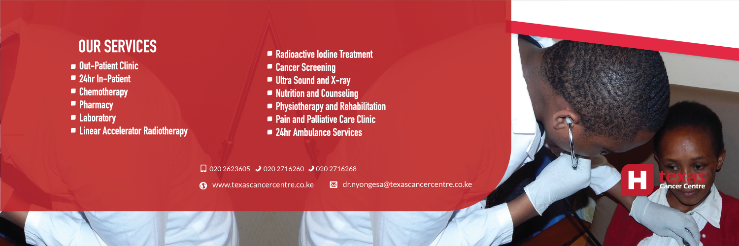 Texas Cancer Centre  banner