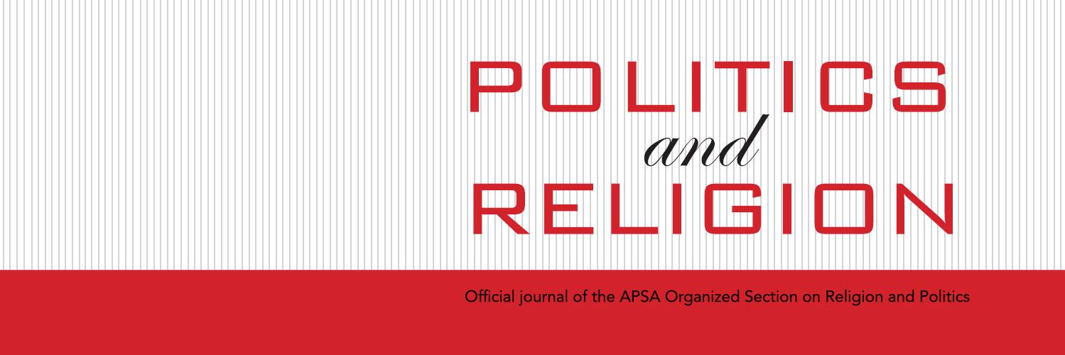 Politics and Religion Journal banner