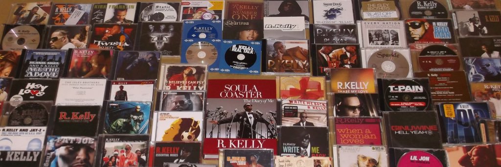 R. Kelly fans banner