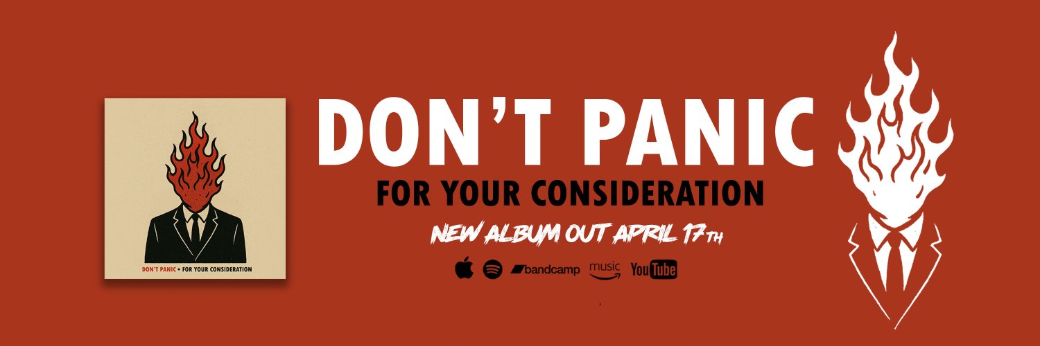 Don't Panic banner