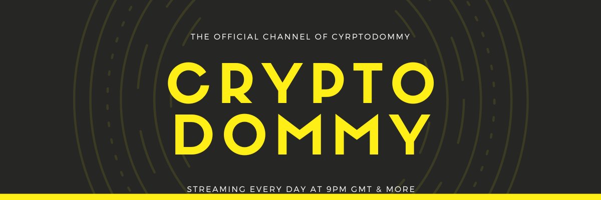 CryptoDommy's profile banner image