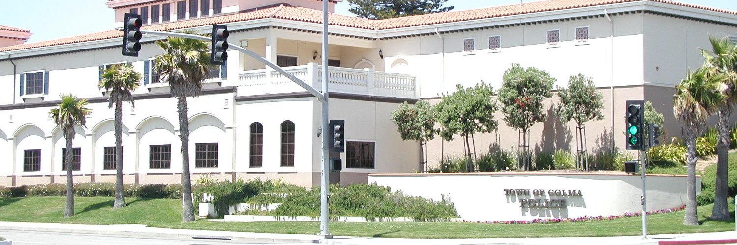 Colma Police Department's banner