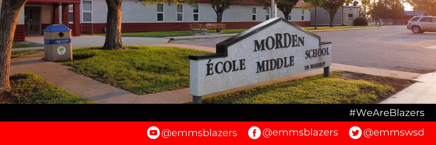 ÉMMS Blazers banner