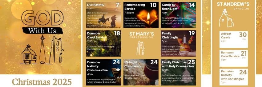 St Mary's Church, Dunmow banner