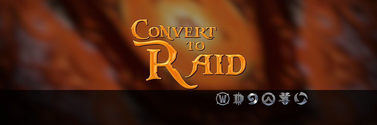 Convert to Raid banner