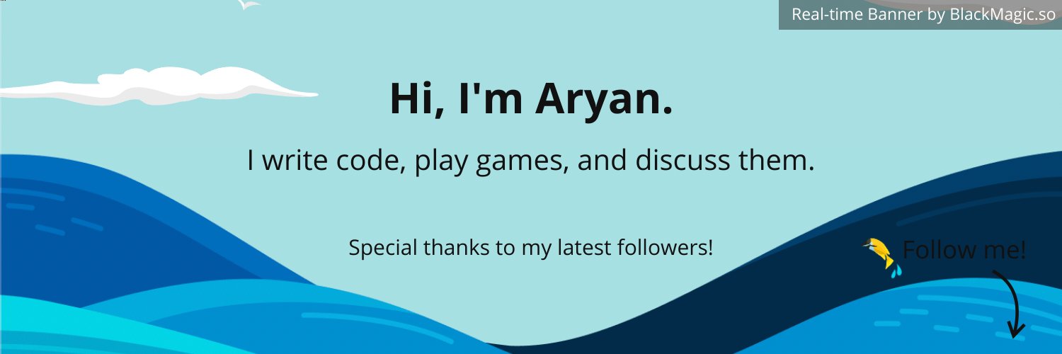 AryanDoesDev's profile banner image