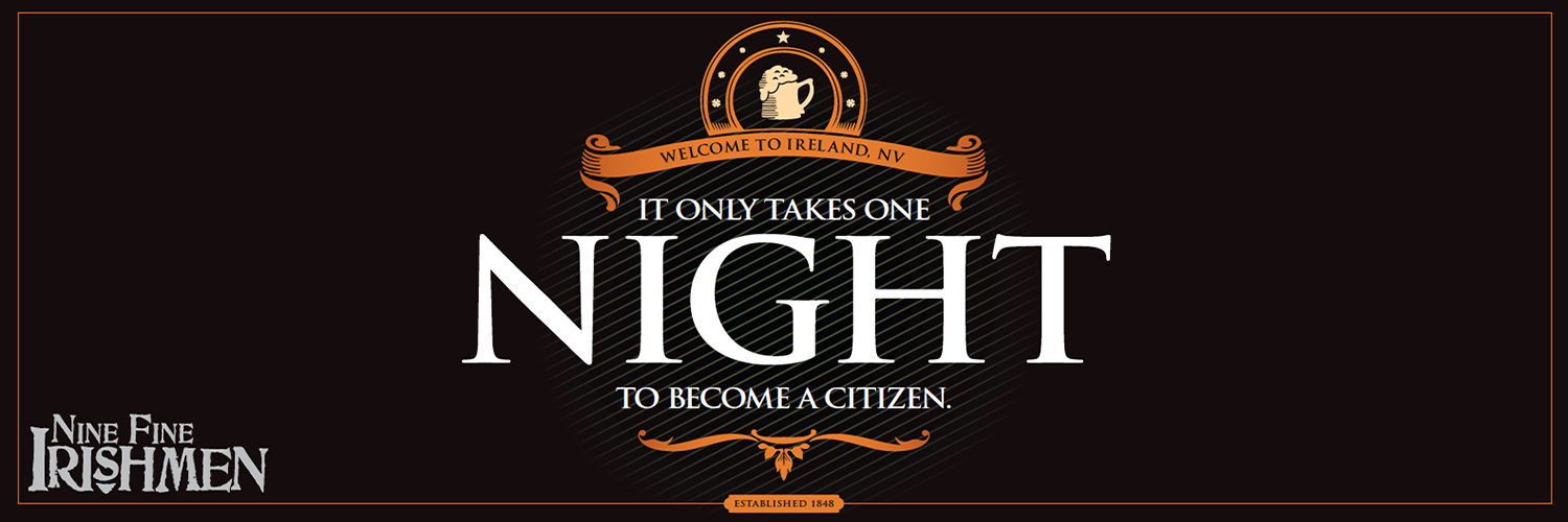 Nine Fine Irishmen banner