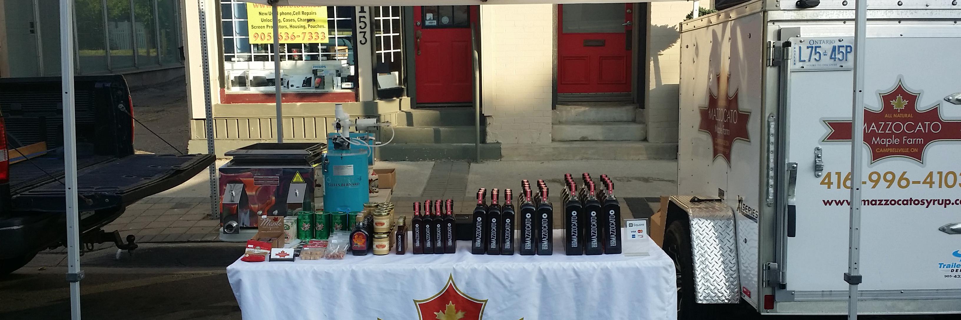 Mazzocato Maple Farm banner