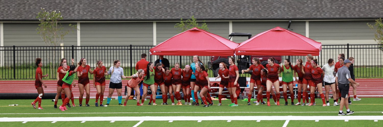 Nicholls Soccer's banner